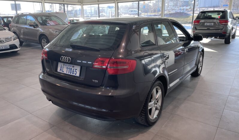 Audi A3 1,6 TDI Sportback -2012 full