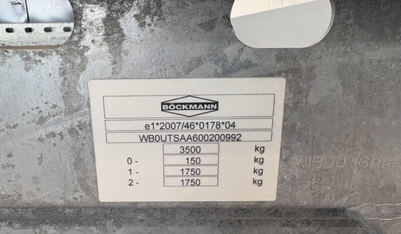 Böckmann UT4019/350 Trailer -2023 full